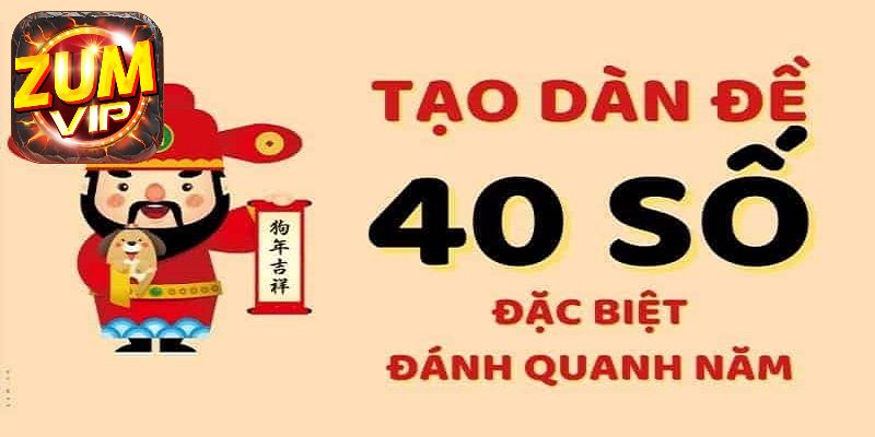 Lập dàn đề 40 số nuôi khung 5 ngày có tỷ lệ chính xác cao